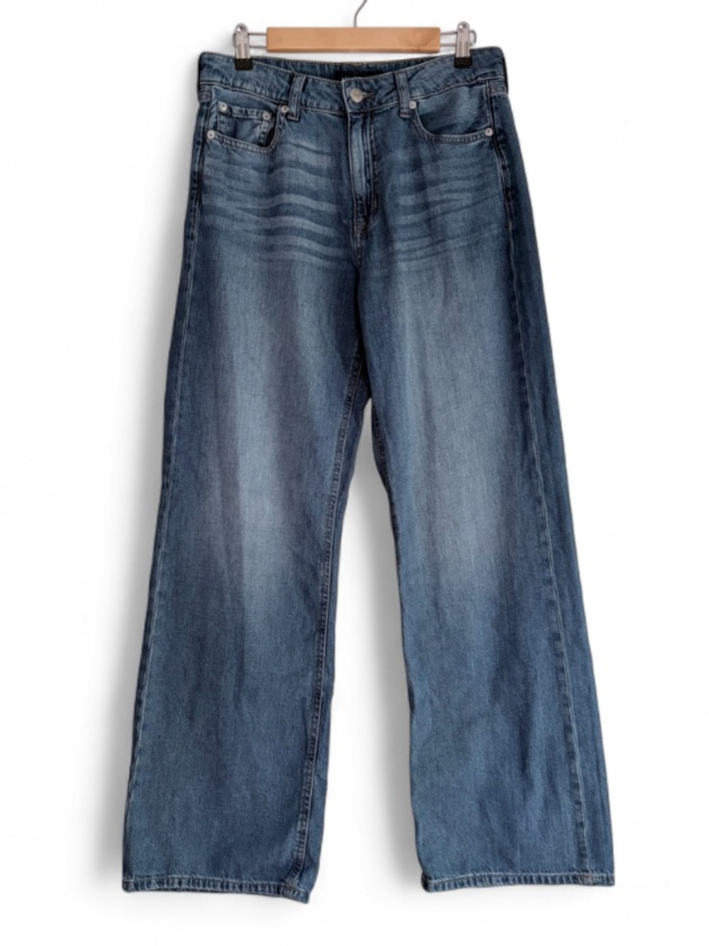 Aeropostale High Rise Wide Leg Jeans Size 8